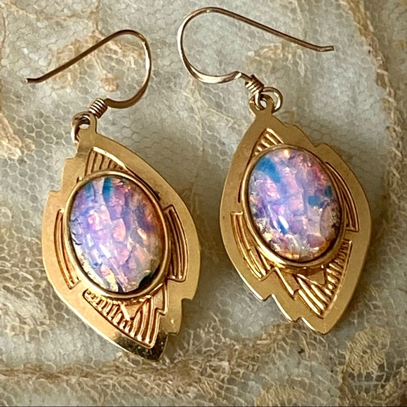 Stamas Opalite Artisan Earrings - Picture 2 of 15